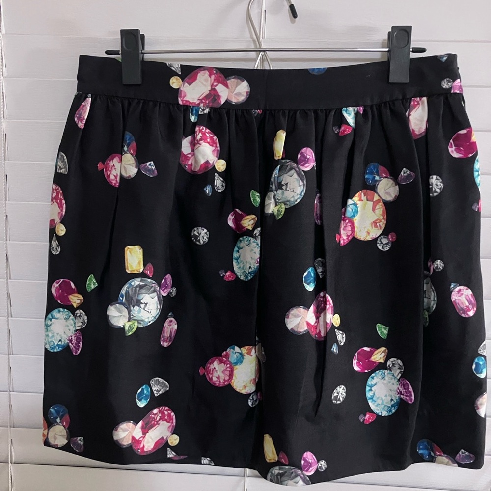 Skirt the Rules: Kate Spade Henrita Black Gems Cupcake Skirt